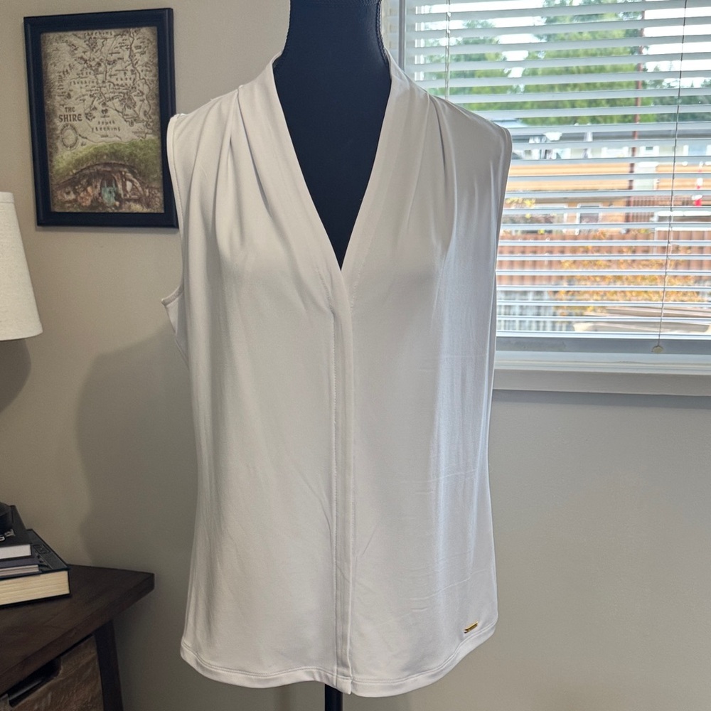 Calvin Klein Collection Sleeveless Blouse